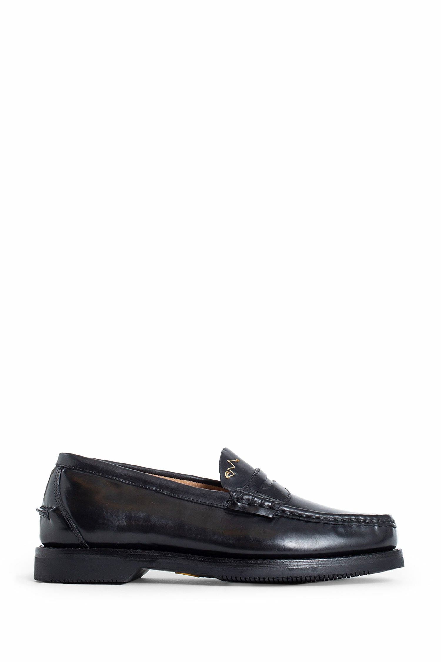 VISVIM MAN BLACK LOAFERS - VISVIM - LOAFERS | Antonioli