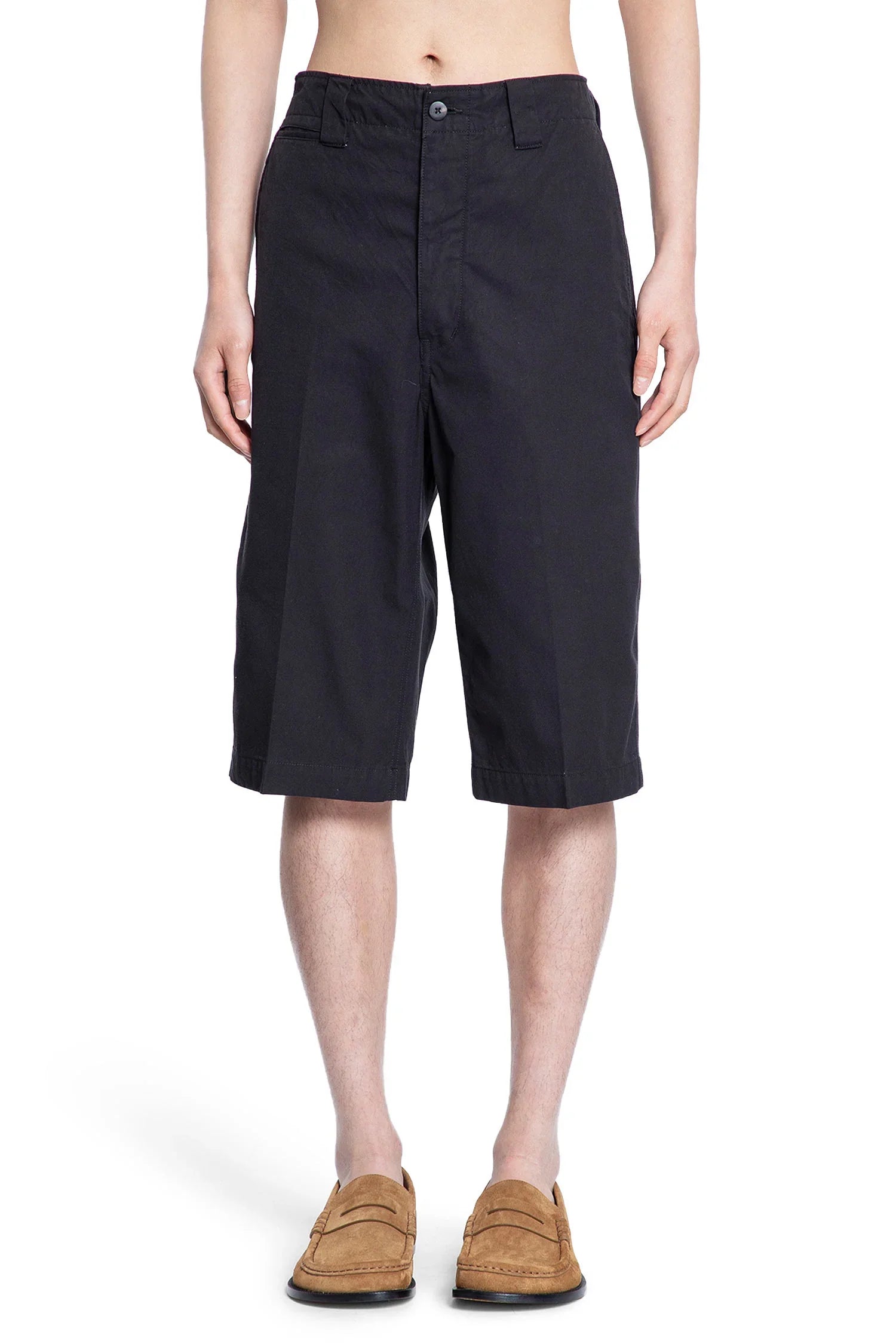 Wide chino shorts - Antonioli.eu