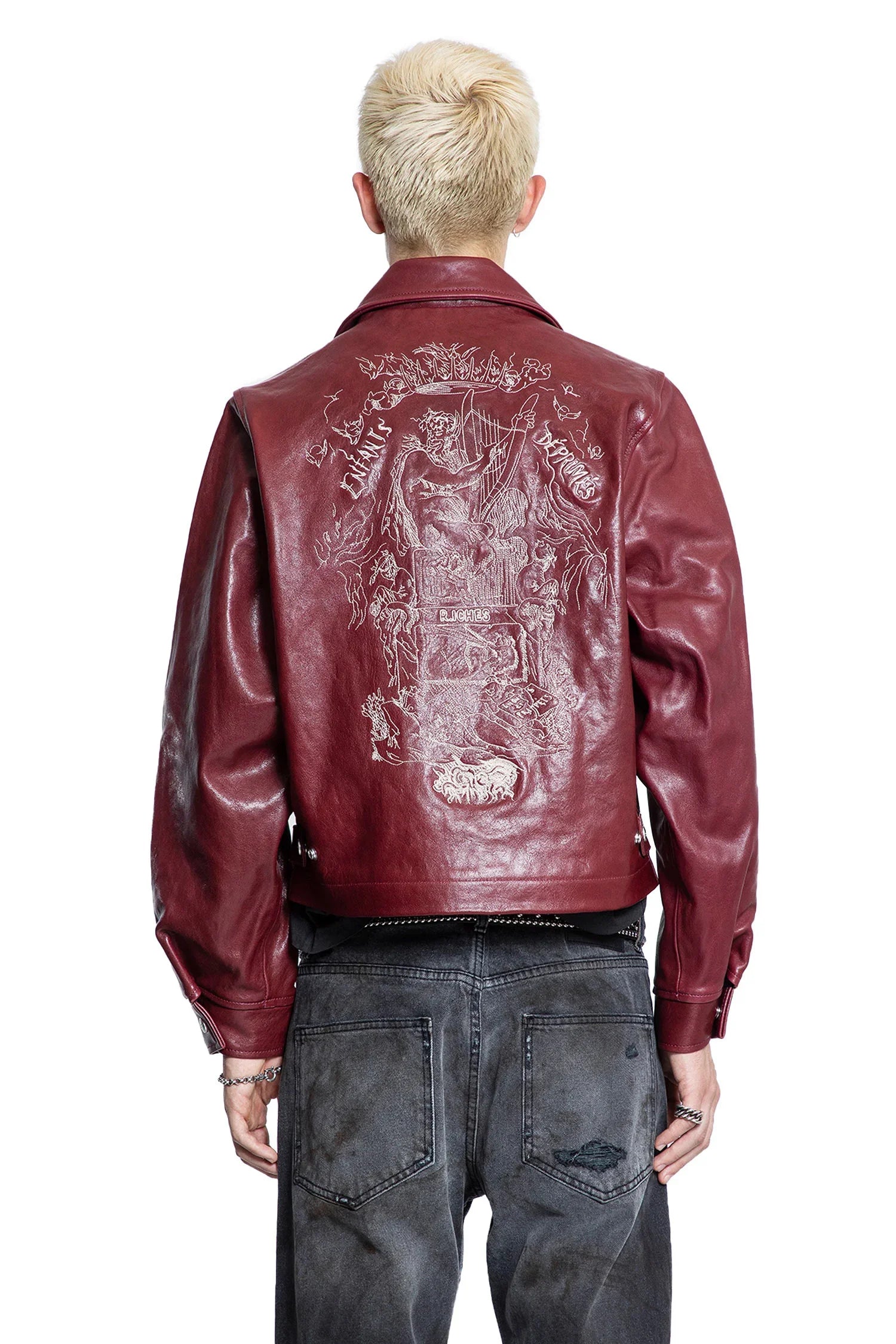 ENFANTS RICHES DÉPRIMÉS MAN RED JACKETS - Antonioli.eu