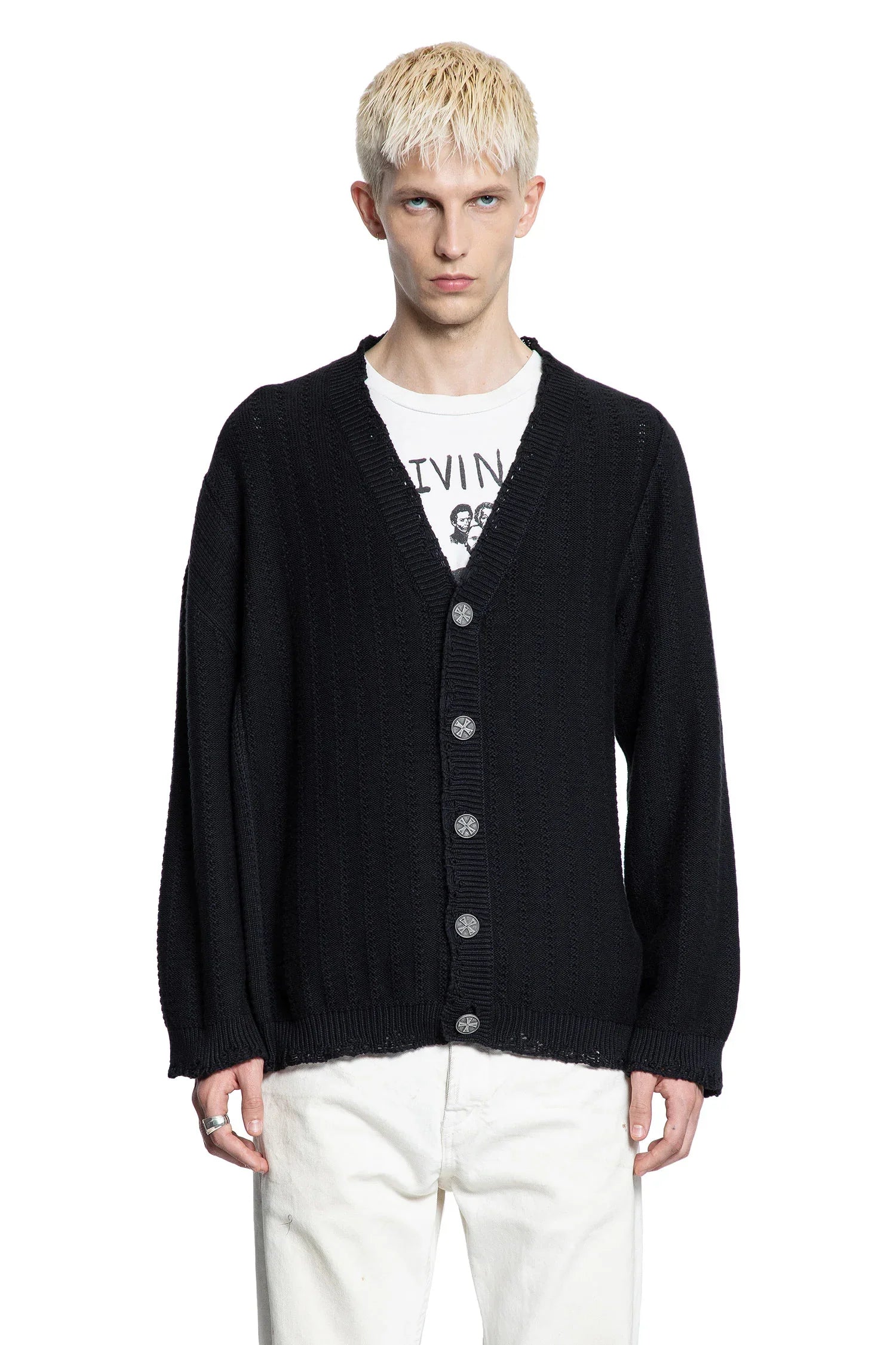 ENFANTS RICHES DÉPRIMÉS MAN BLACK KNITWEAR - Antonioli.eu