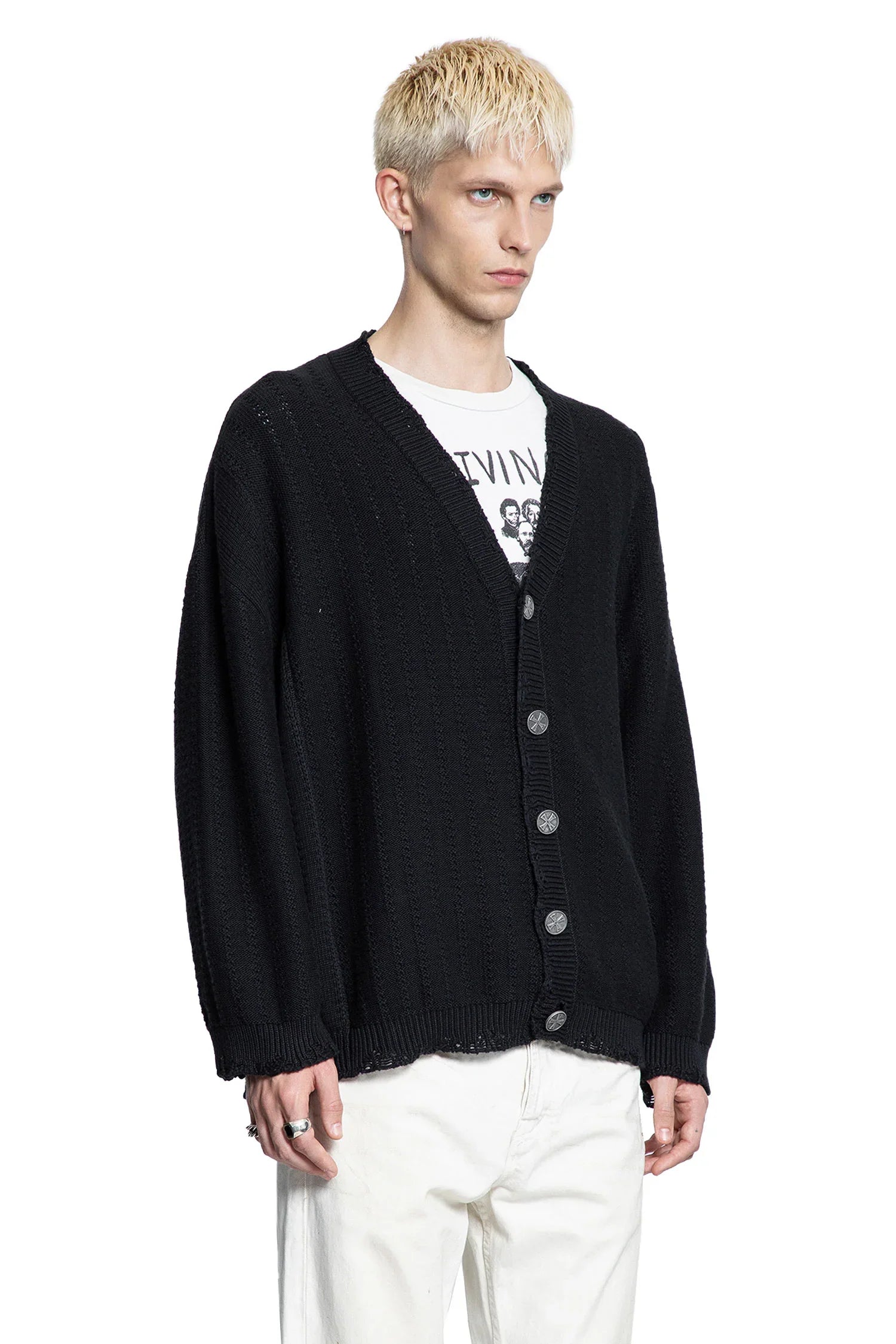 ENFANTS RICHES DÉPRIMÉS MAN BLACK KNITWEAR - Antonioli.eu