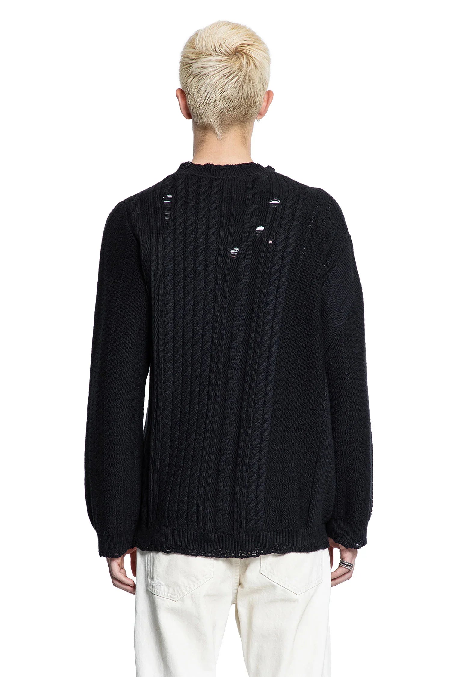 ENFANTS RICHES DÉPRIMÉS MAN BLACK KNITWEAR - Antonioli.eu