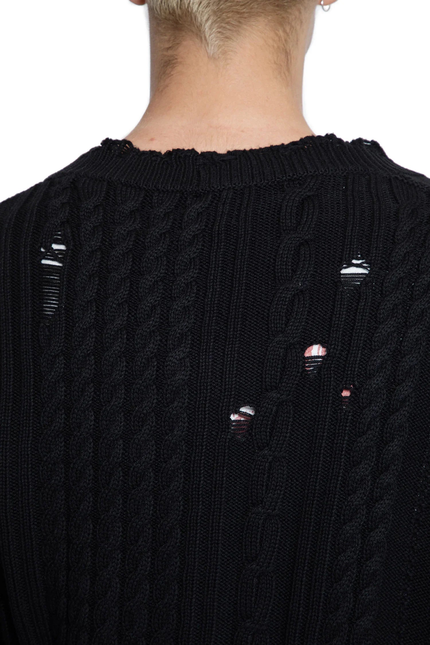 ENFANTS RICHES DÉPRIMÉS MAN BLACK KNITWEAR - Antonioli.eu