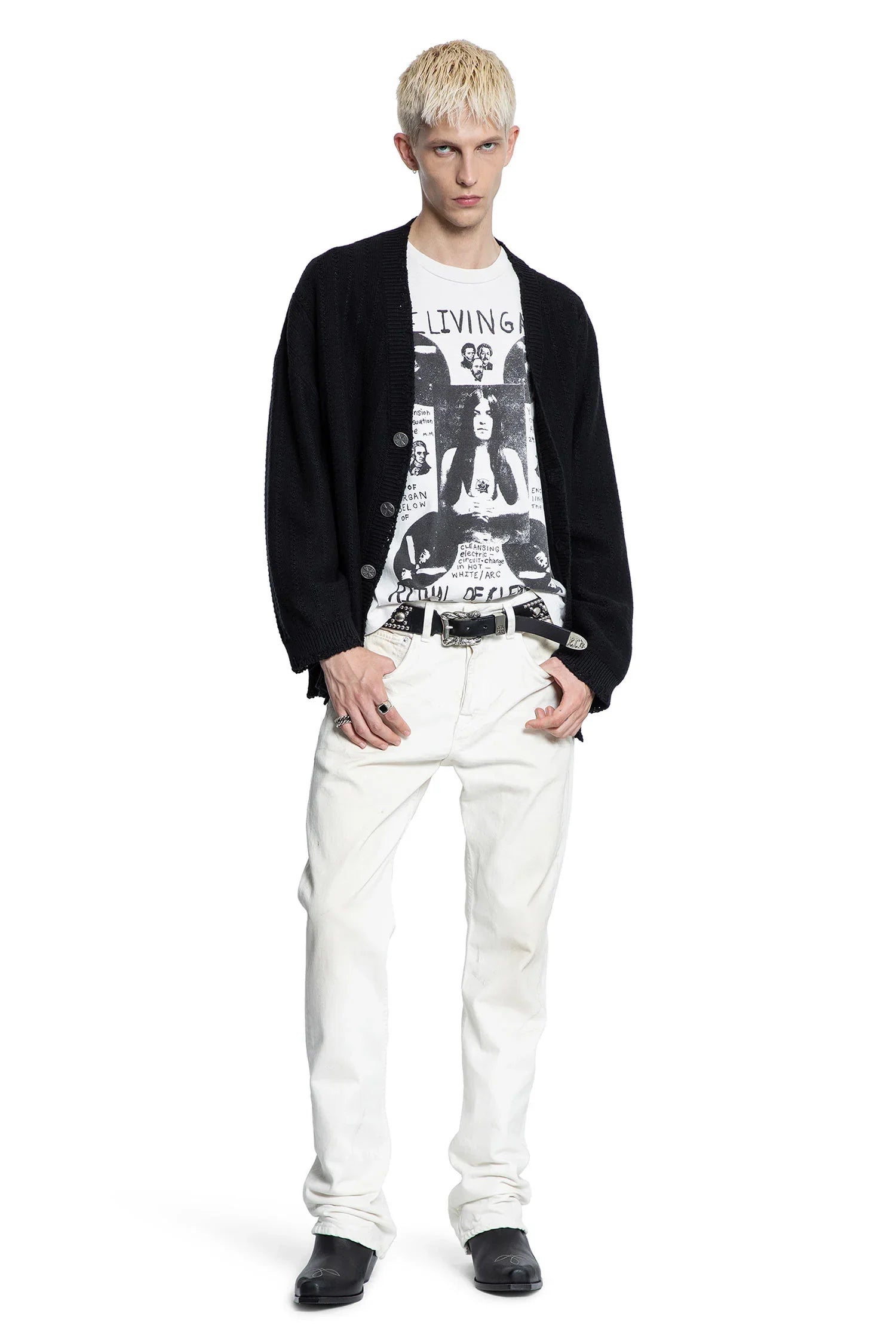 ENFANTS RICHES DÉPRIMÉS MAN BLACK KNITWEAR - Antonioli.eu