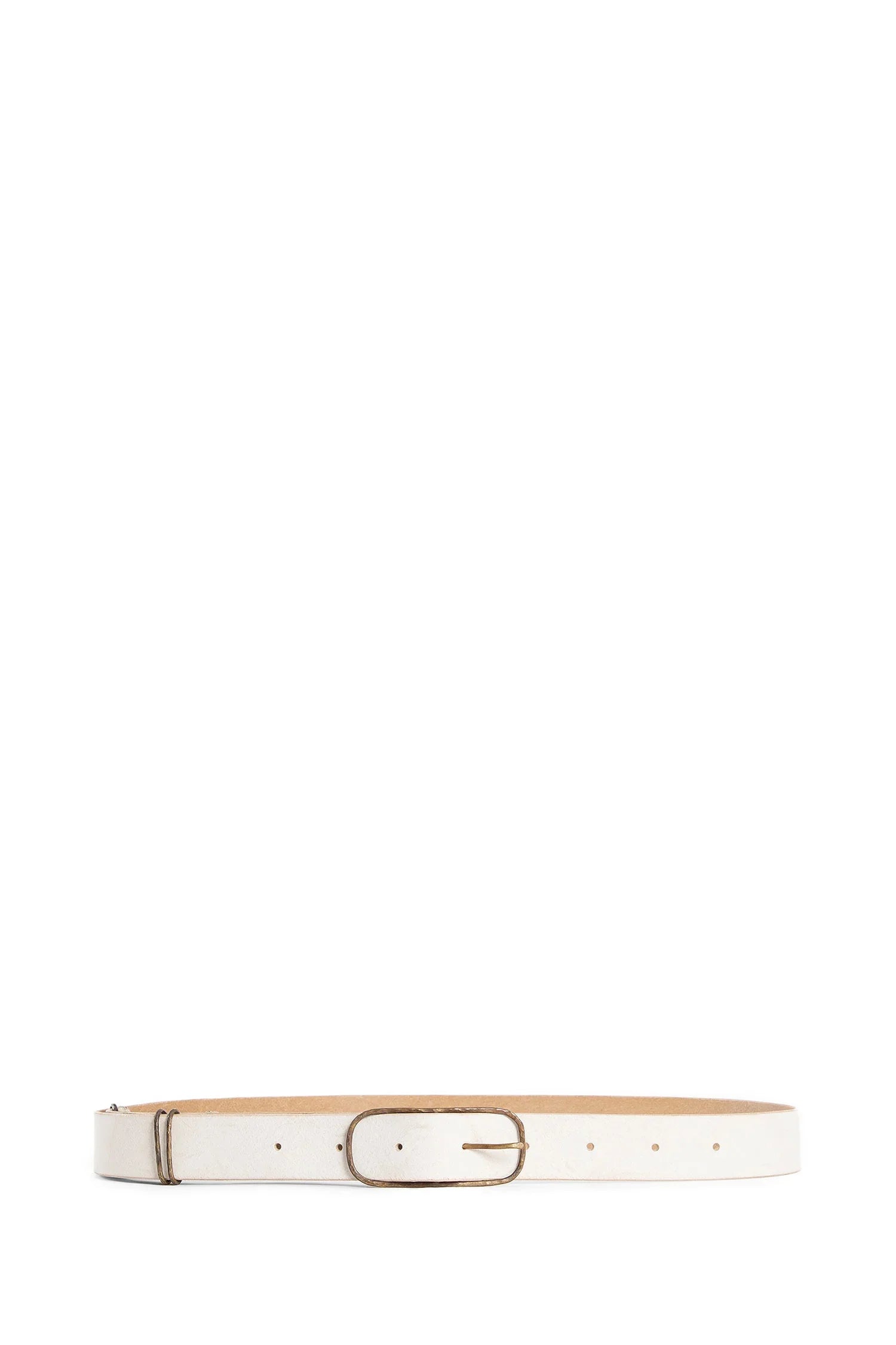 ZIGGY CHEN MAN WHITE BELTS - Antonioli.eu