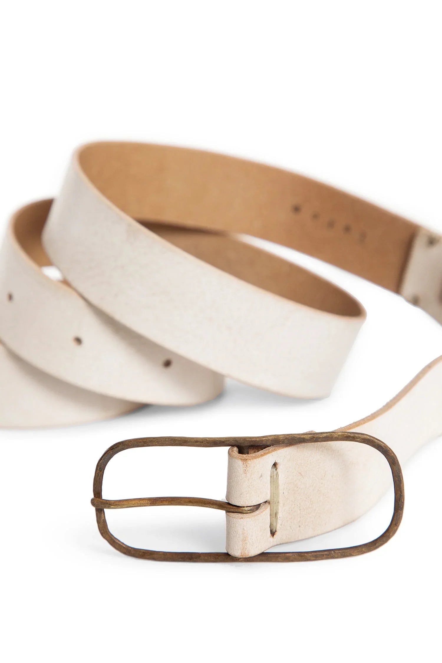ZIGGY CHEN MAN WHITE BELTS - Antonioli.eu