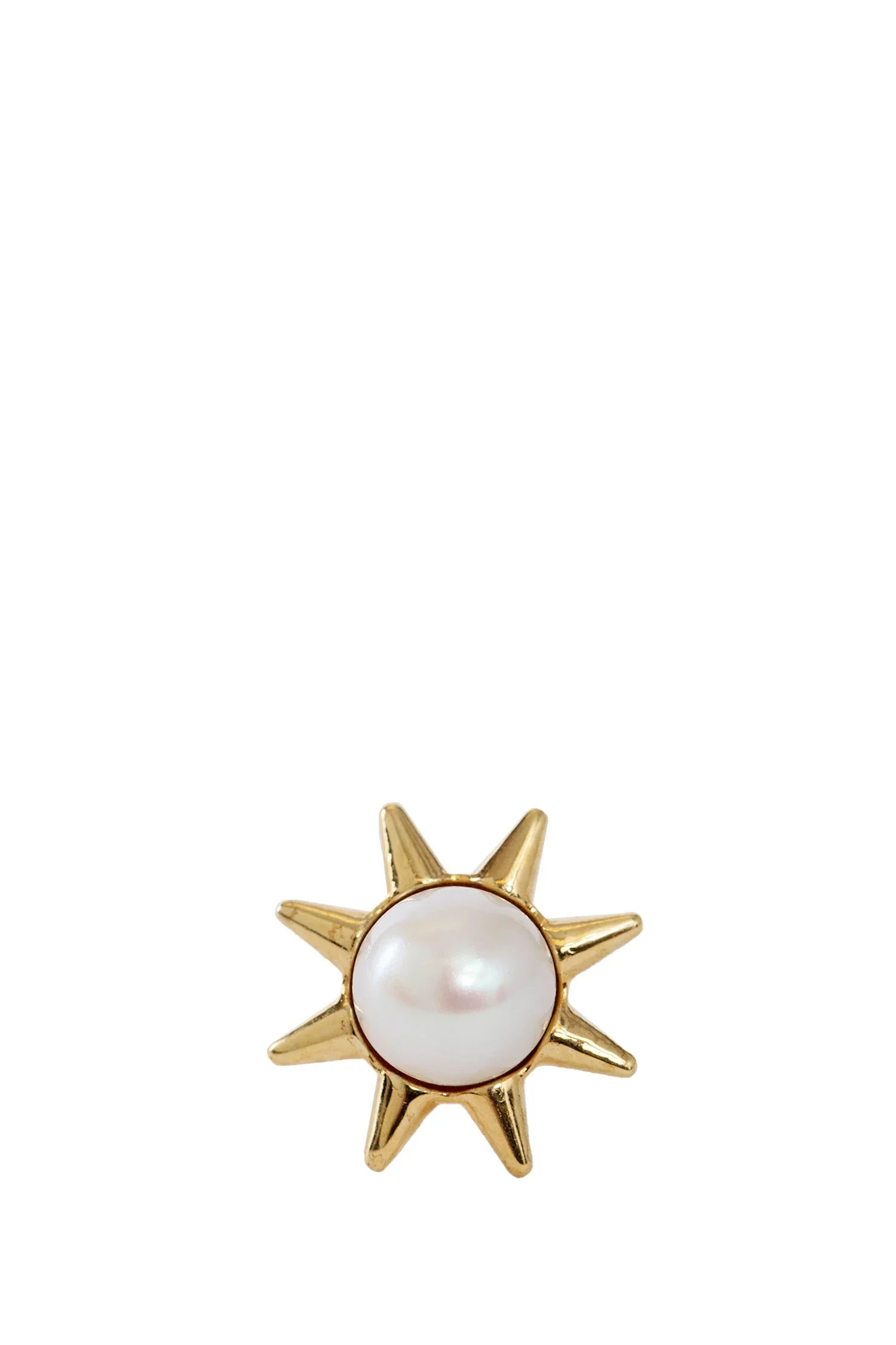 Abra Collaboration Spiked Pearl Earring - Antonioli.eu