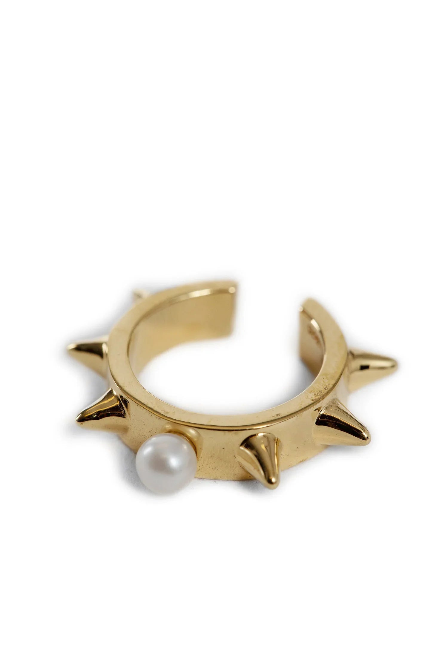 Abra collaboration Spike Pearl Ear Cuff - Antonioli.eu