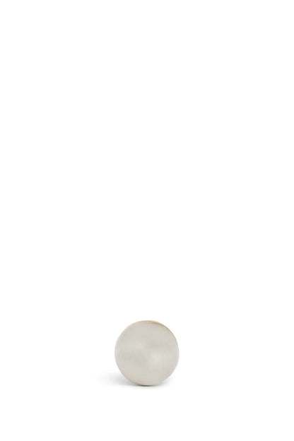 Silver Bicolor Medium Ball Earrings - Antonioli.eu