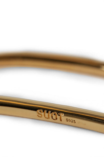 Gold-Plated Silver Palm Cuff - Antonioli.eu