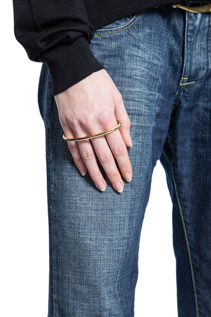 Gold-Plated Silver Palm Cuff - Antonioli.eu
