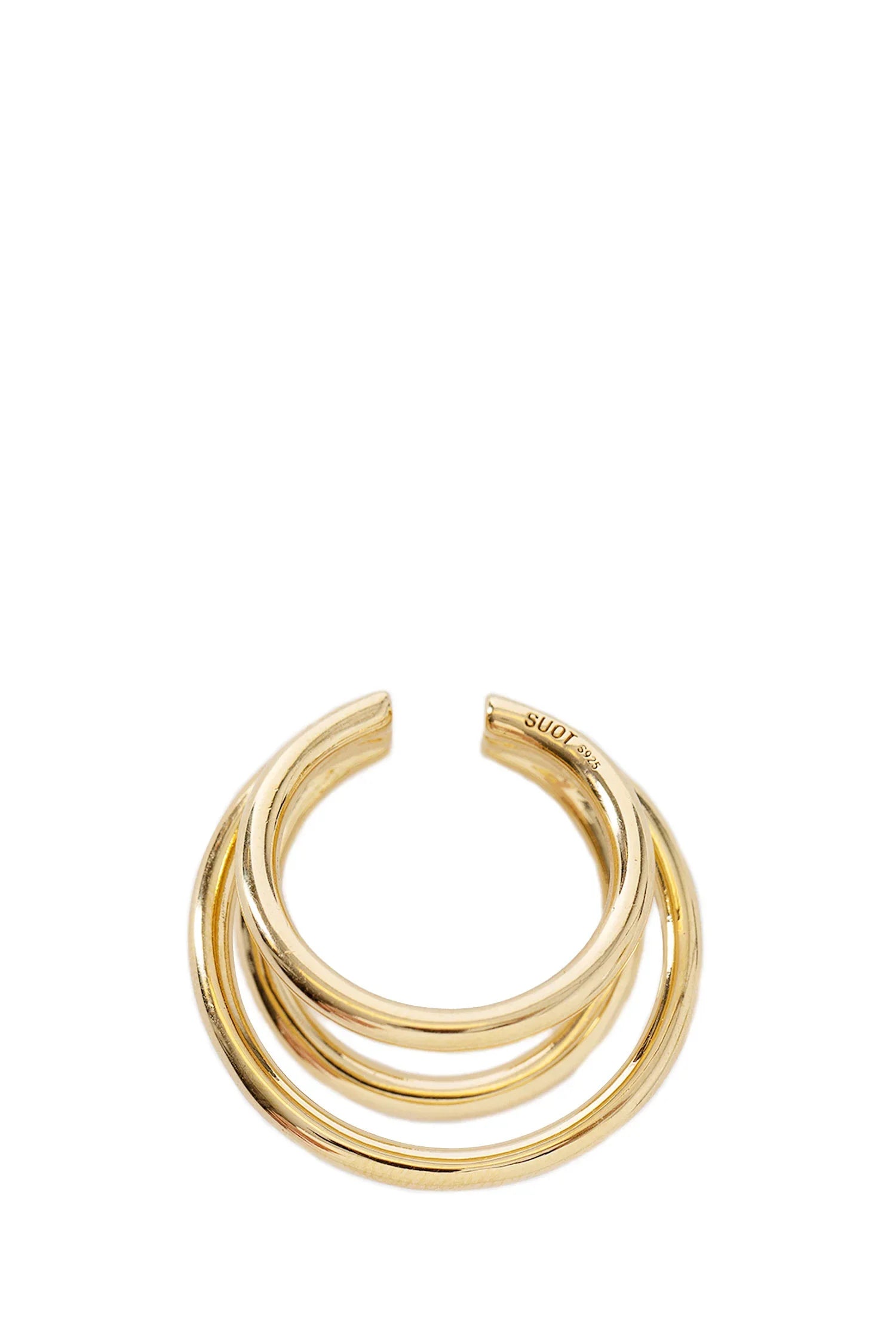 Triple hoop ear cuff - Antonioli.eu