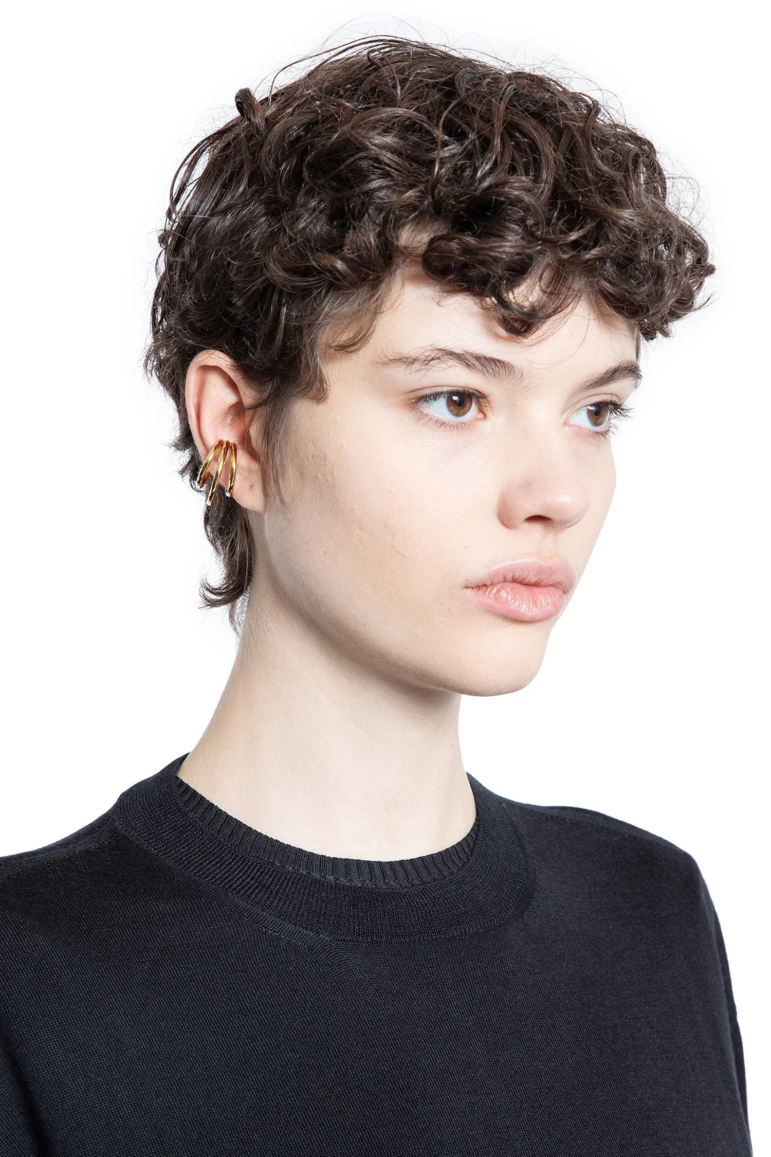Triple hoop ear cuff - Antonioli.eu