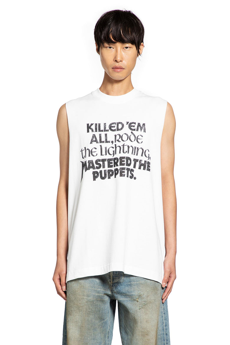 Killed'Em All Sleeveless Tee - Antonioli.eu