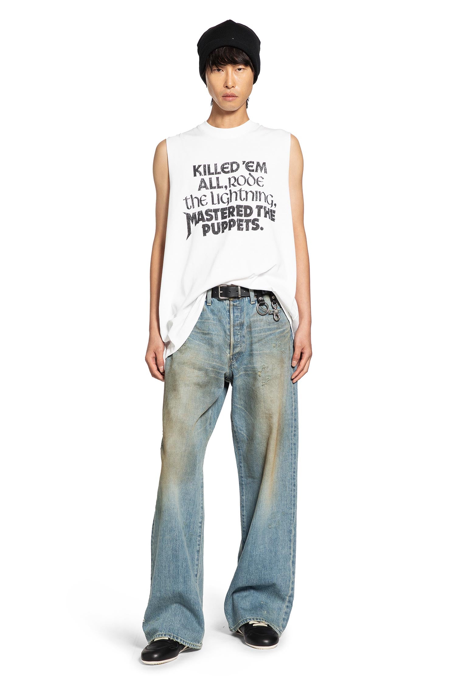 Killed'Em All Sleeveless Tee - Antonioli.eu