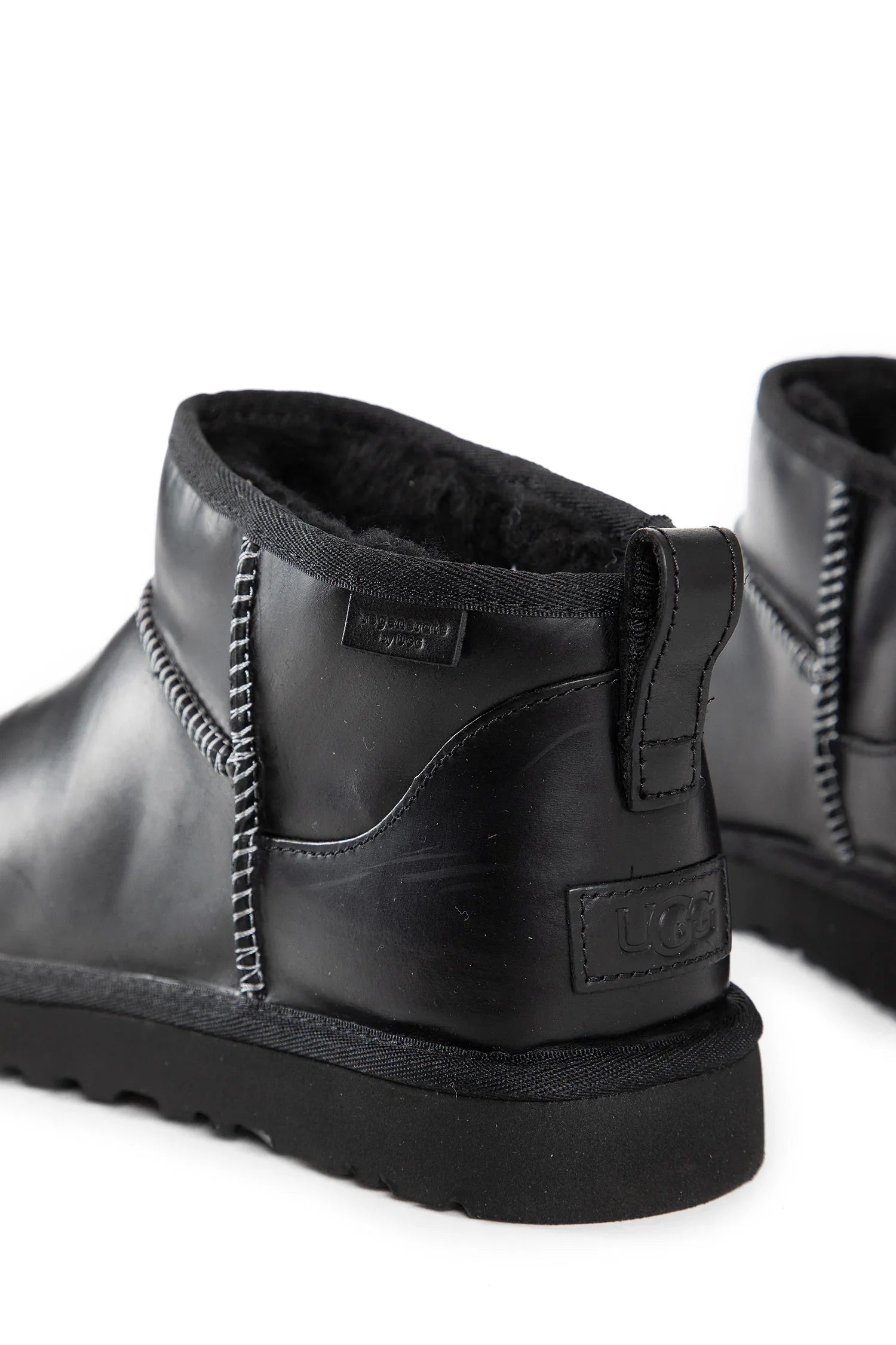 Classic Ultra Mini Leather Regenerate Boots - Antonioli.eu