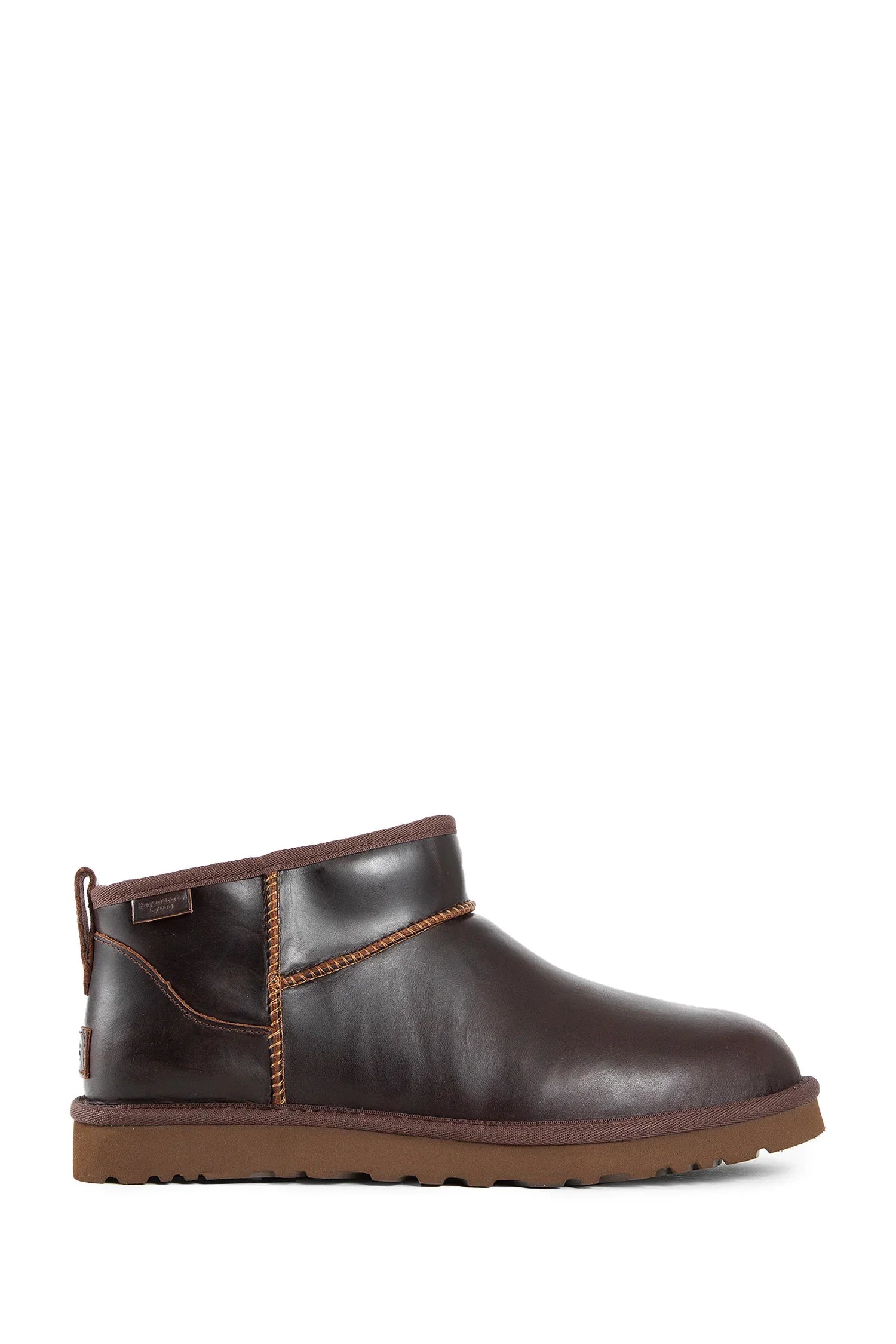 Classic Ultra Mini Leather Regenerate Boots - Antonioli.eu