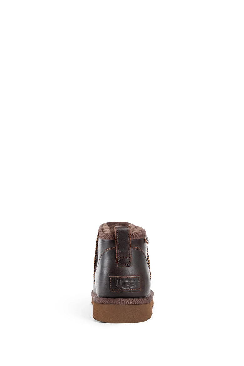 Classic Ultra Mini Leather Regenerate Boots - Antonioli.eu