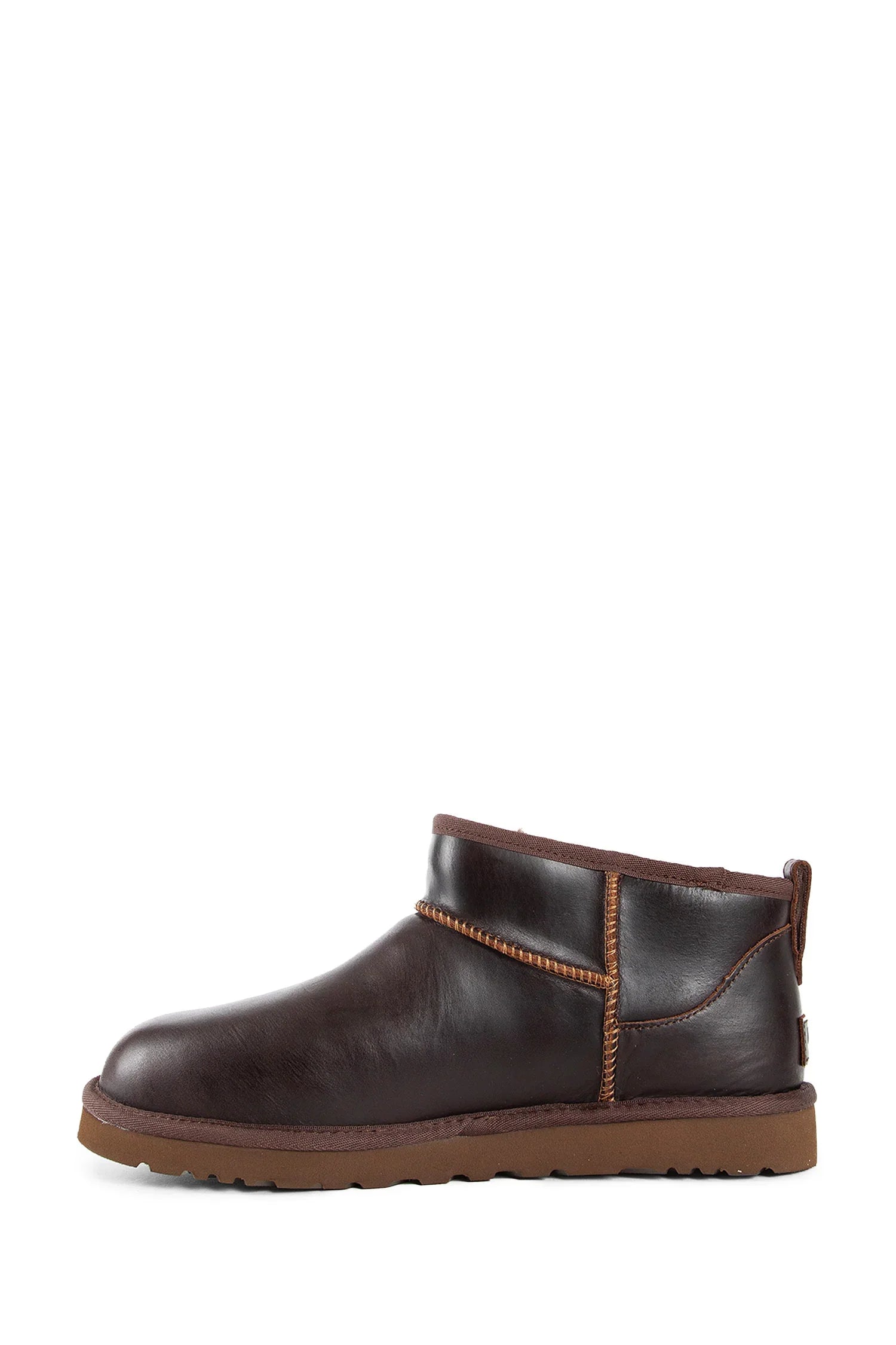 Classic Ultra Mini Leather Regenerate Boots - Antonioli.eu