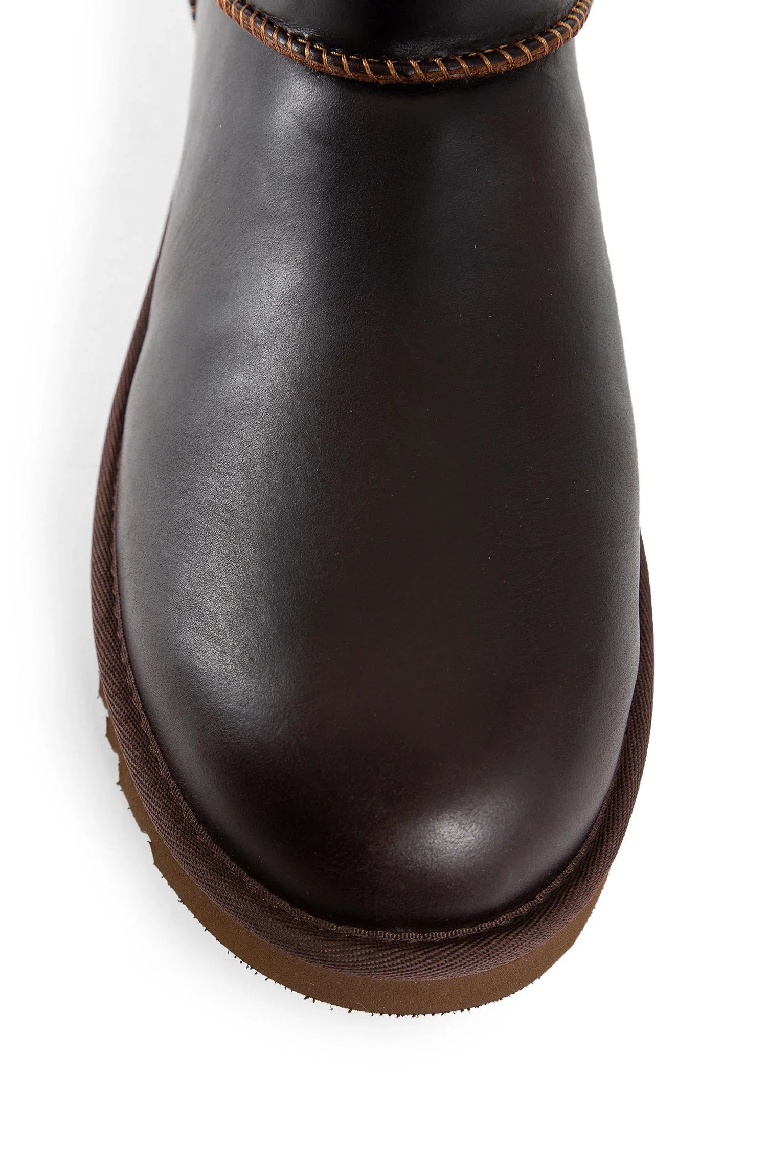 Classic Ultra Mini Leather Regenerate Boots - Antonioli.eu