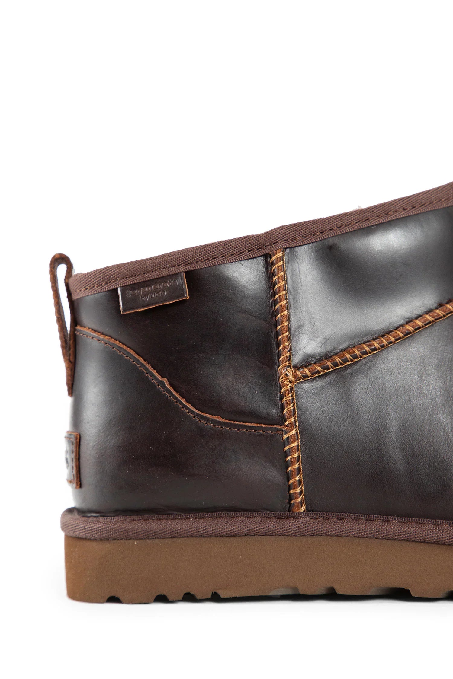 Classic Ultra Mini Leather Regenerate Boots - Antonioli.eu