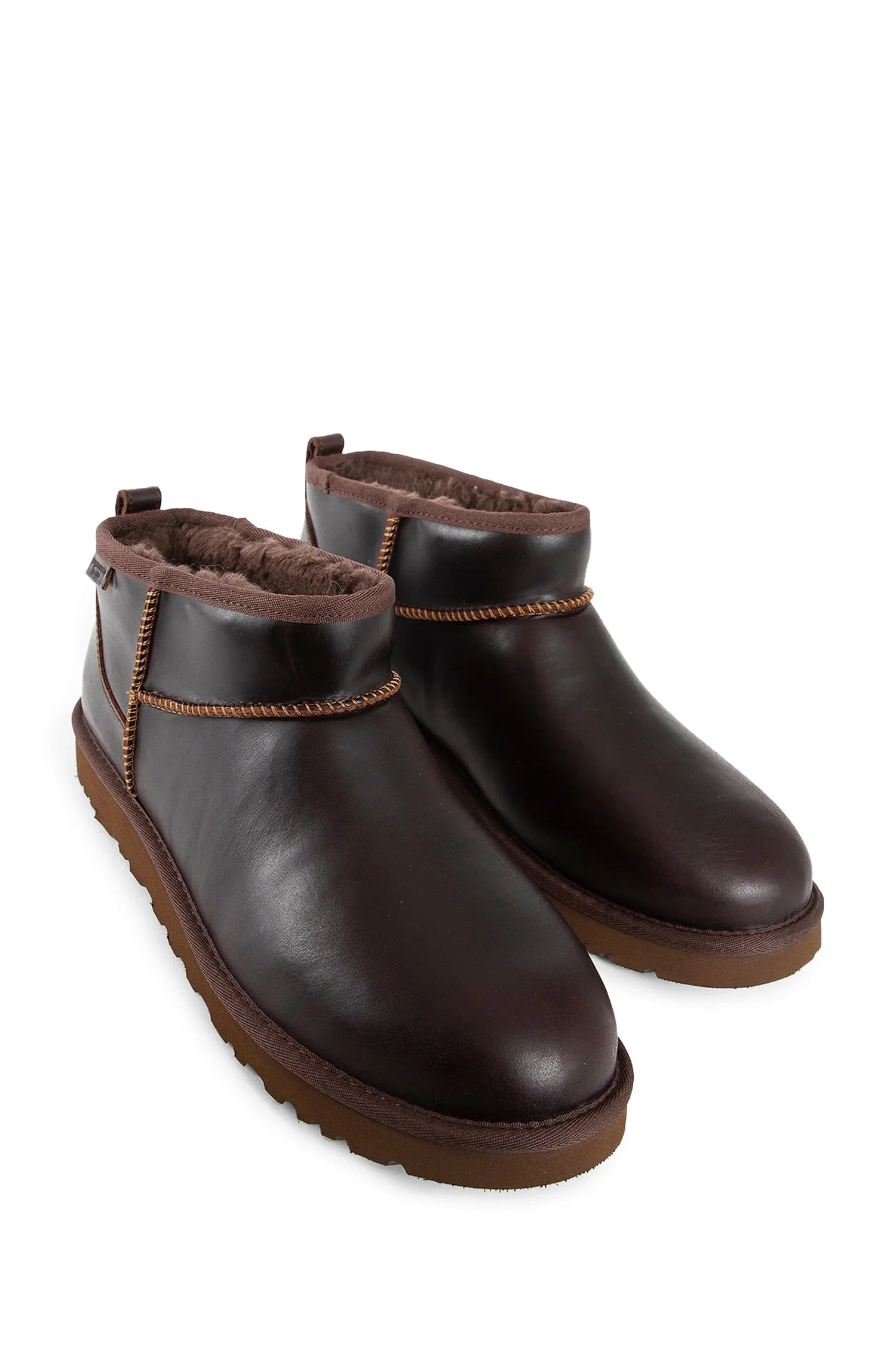 Classic Ultra Mini Leather Regenerate Boots - Antonioli.eu