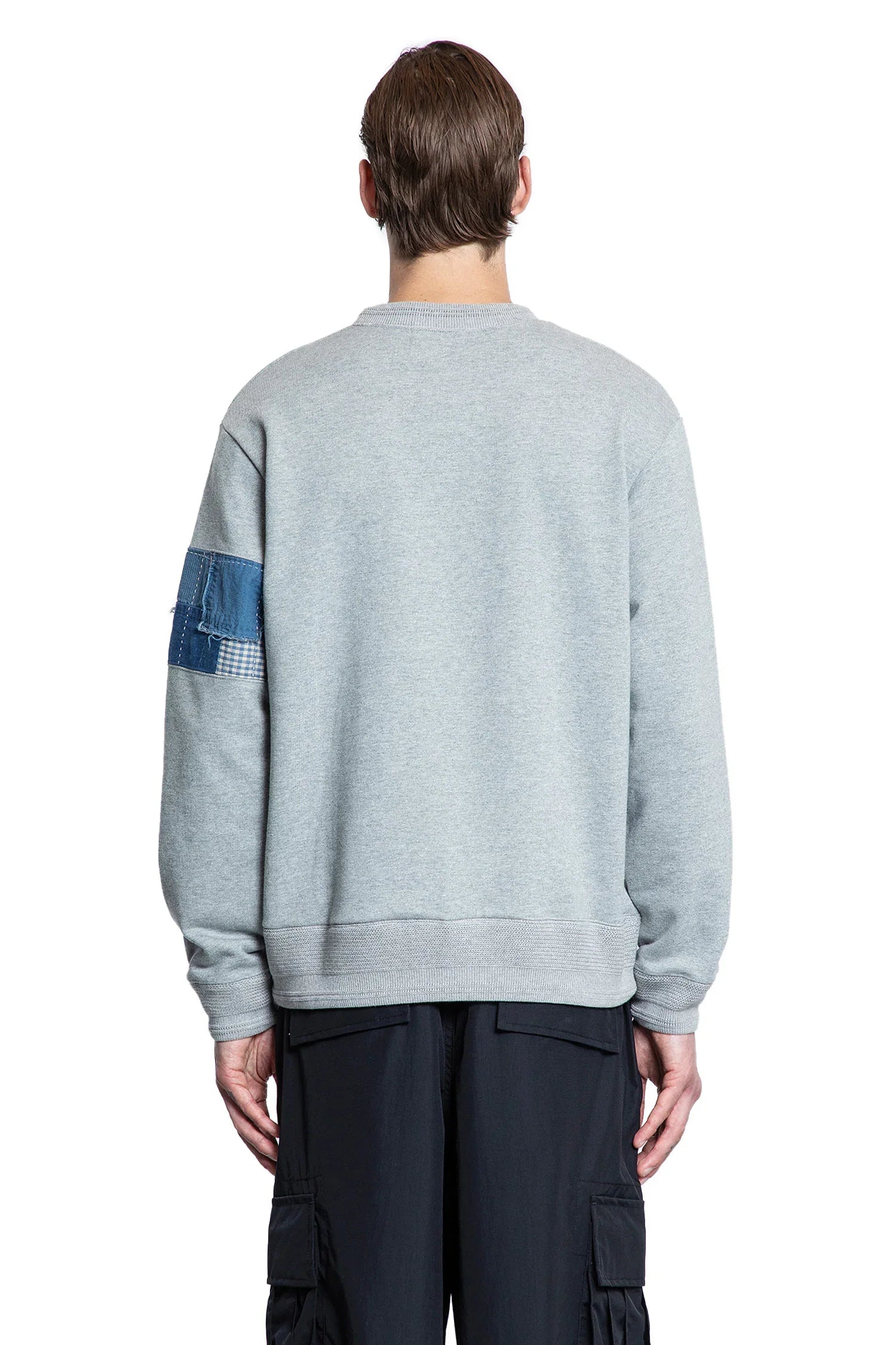 Boro trimmed sweatshirt - Antonioli.eu