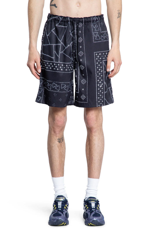Kanoko Shibori Printed Bandana Shorts - Antonioli.eu