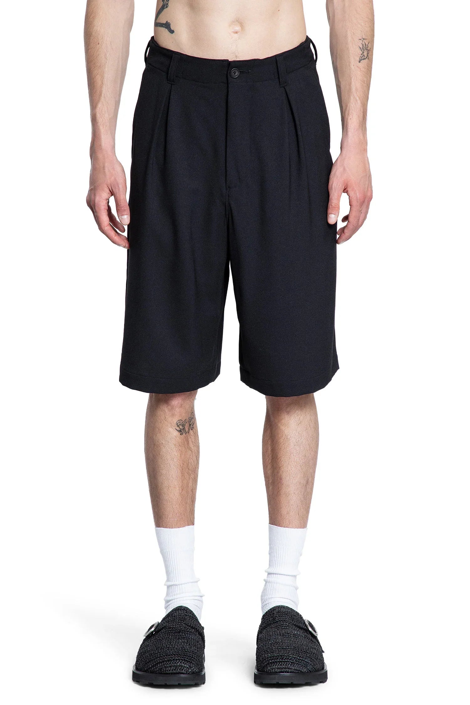 Twill Suiting 3/4 Trousers - Antonioli.eu
