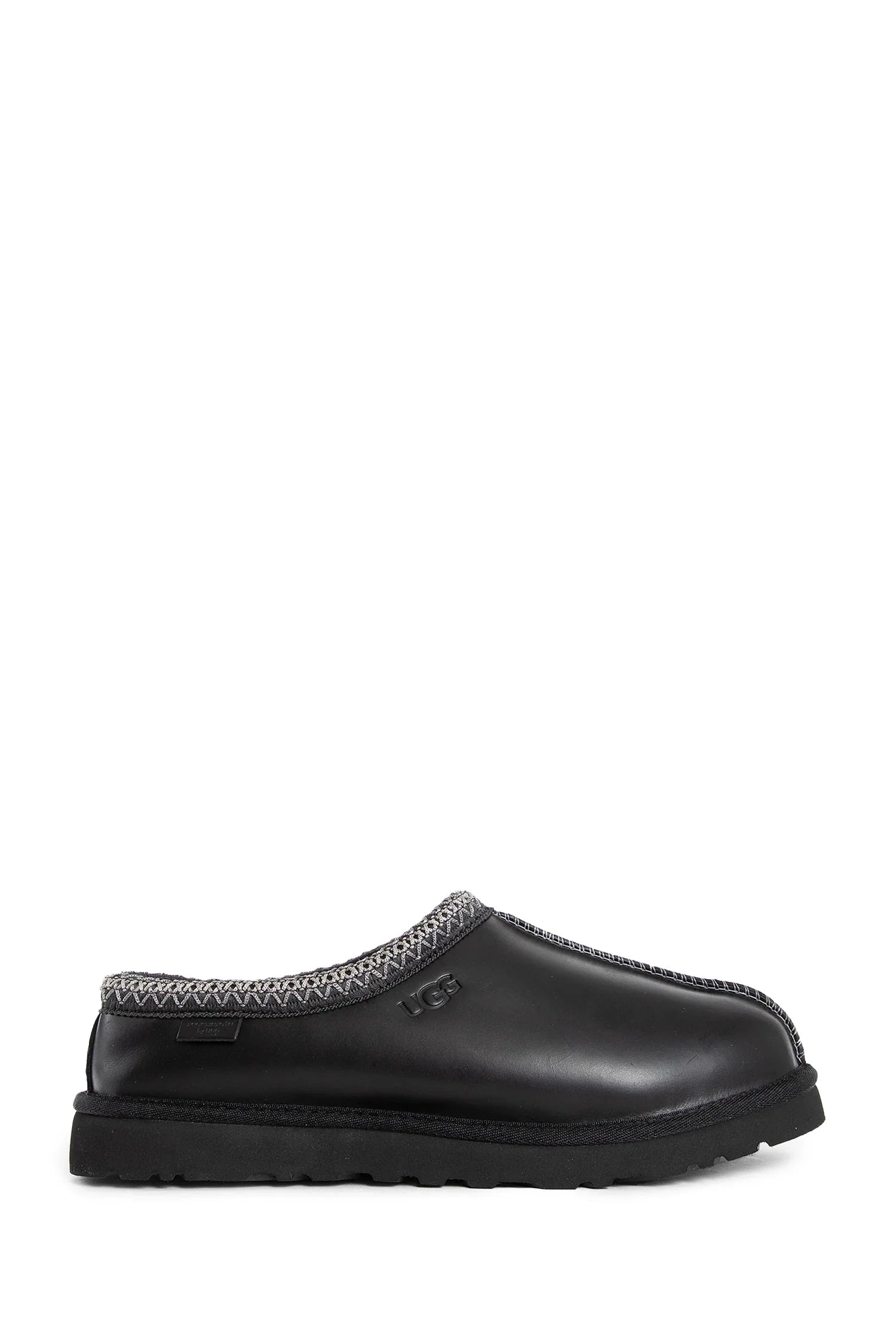 Tasman leather regenerate slippers - Antonioli.eu