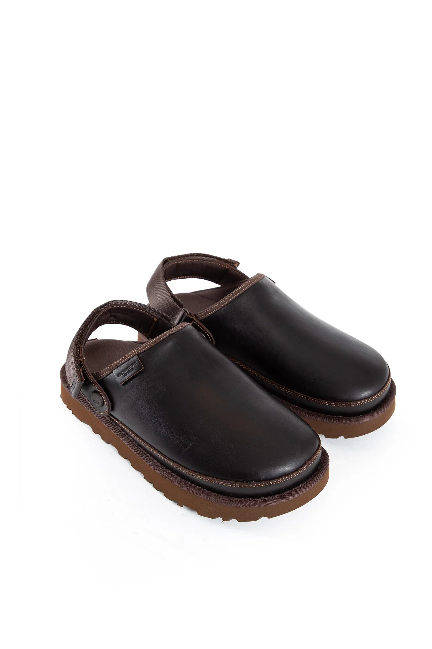 Goldenstar Regen Leather Clogs - Antonioli.eu