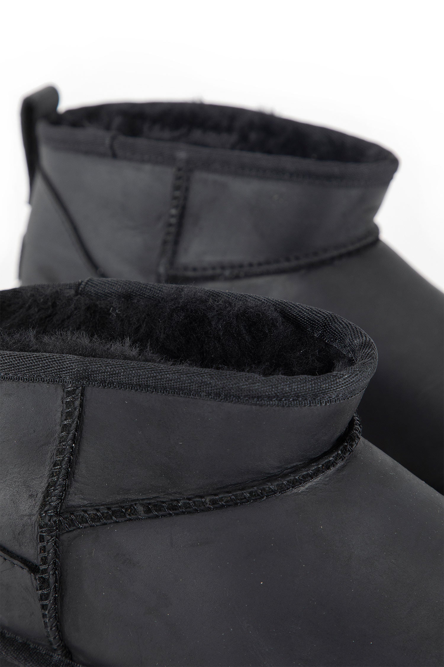 Classic Ultra Mini Leather Boots - Antonioli.eu