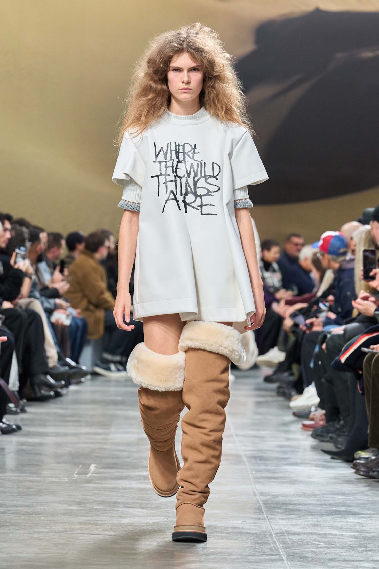Sacai Collaboration Thigh High Boots