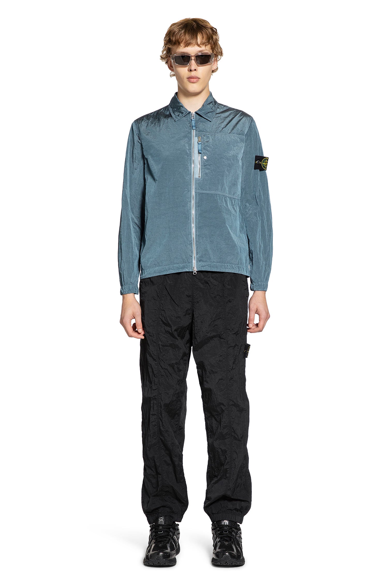 STONE ISLAND MAN BLUE SHIRTS