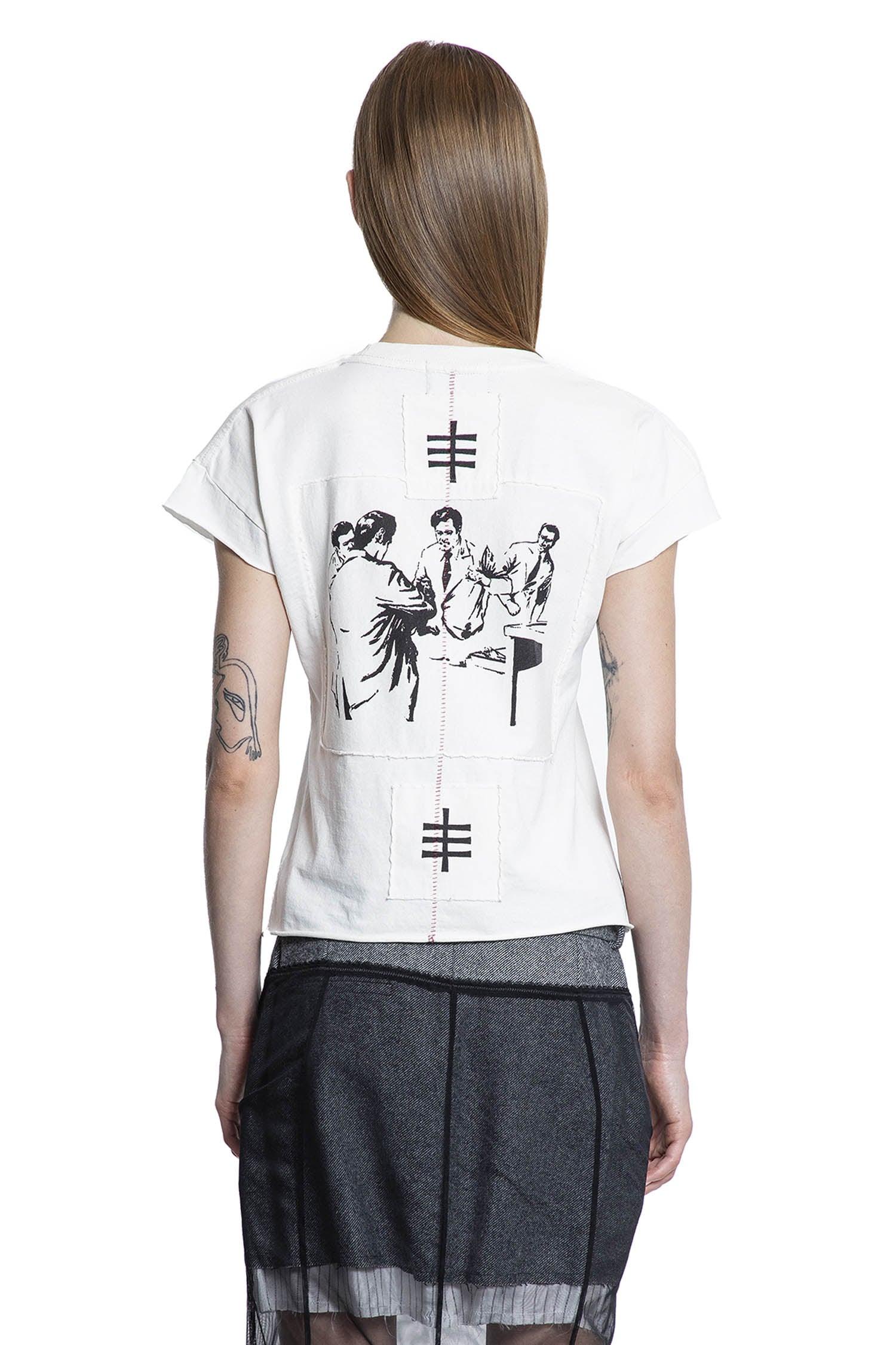 Nun Assemblage Baby Tee - Antonioli.eu