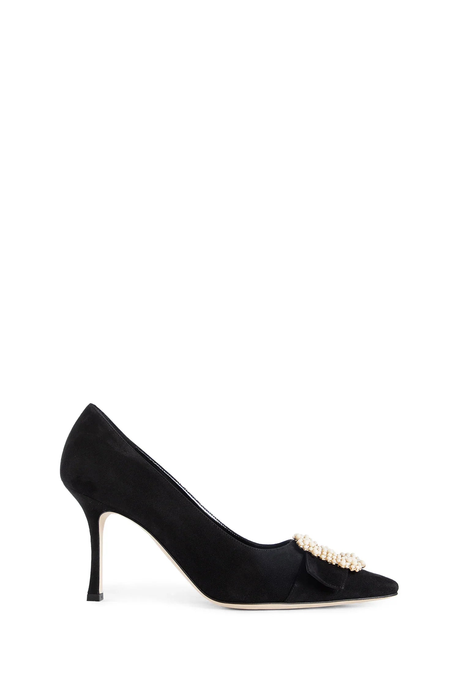 Giboa Pearl Buckle 90 Pumps - Antonioli.eu