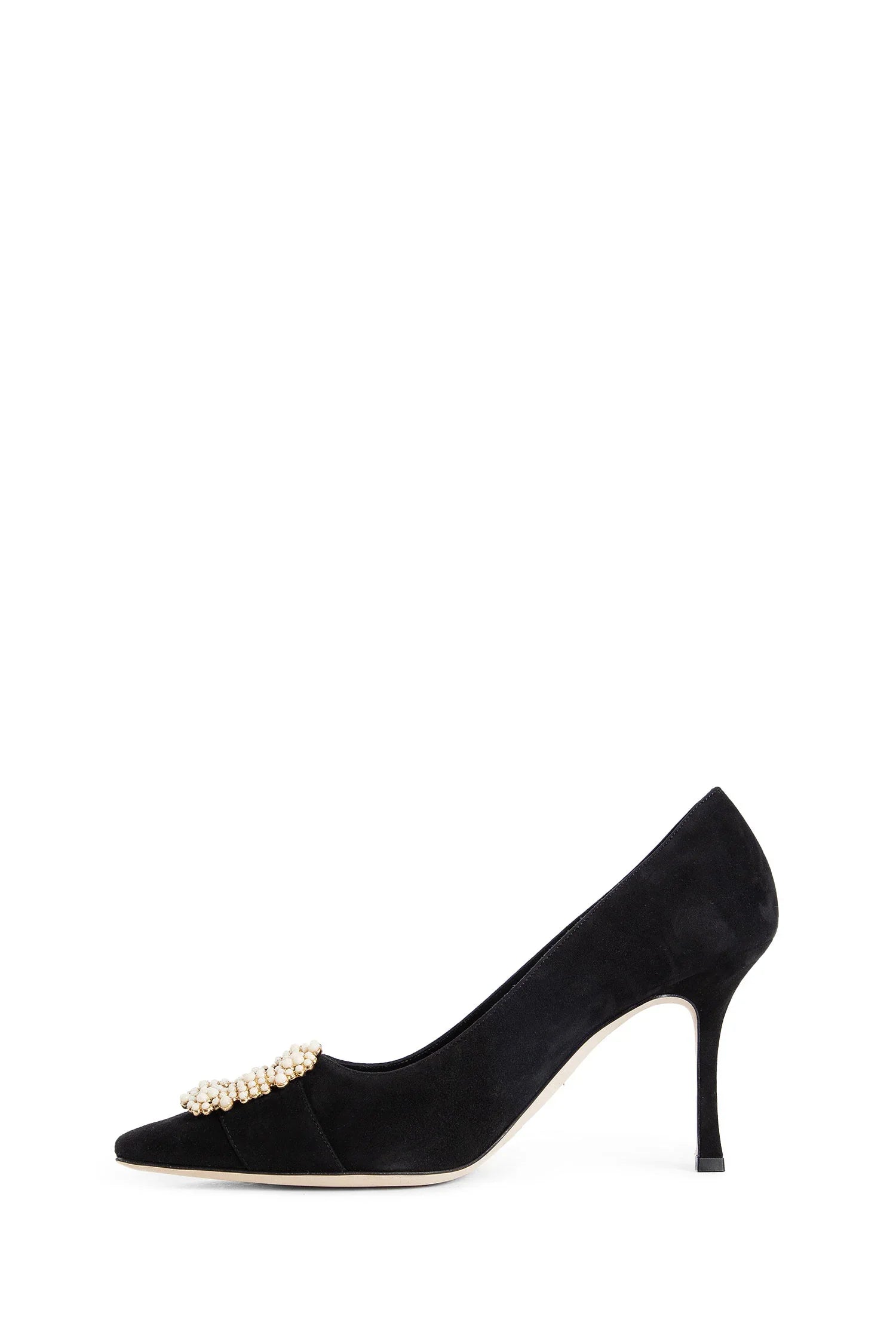 Giboa Pearl Buckle 90 Pumps - Antonioli.eu