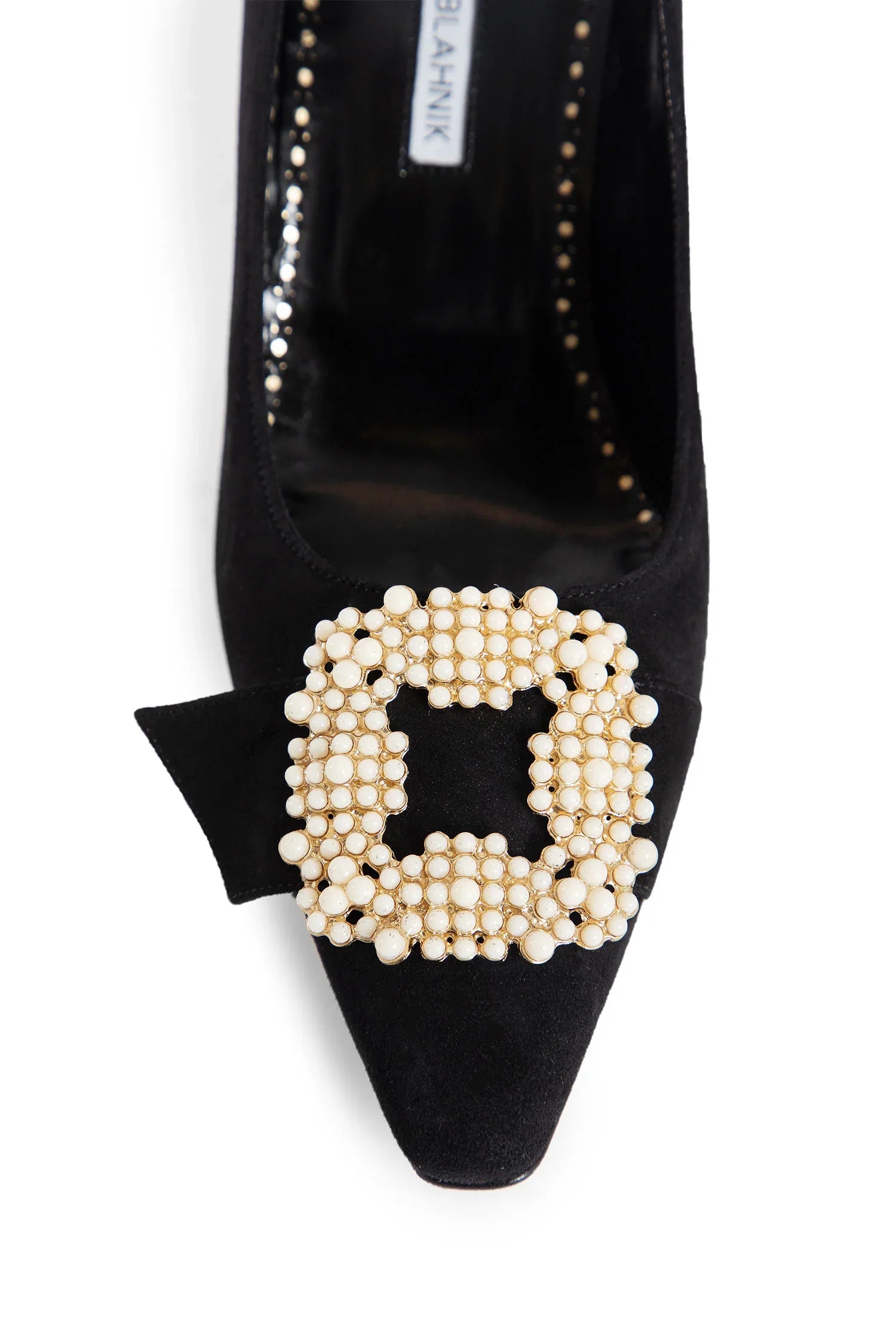 Giboa Pearl Buckle 90 Pumps - Antonioli.eu