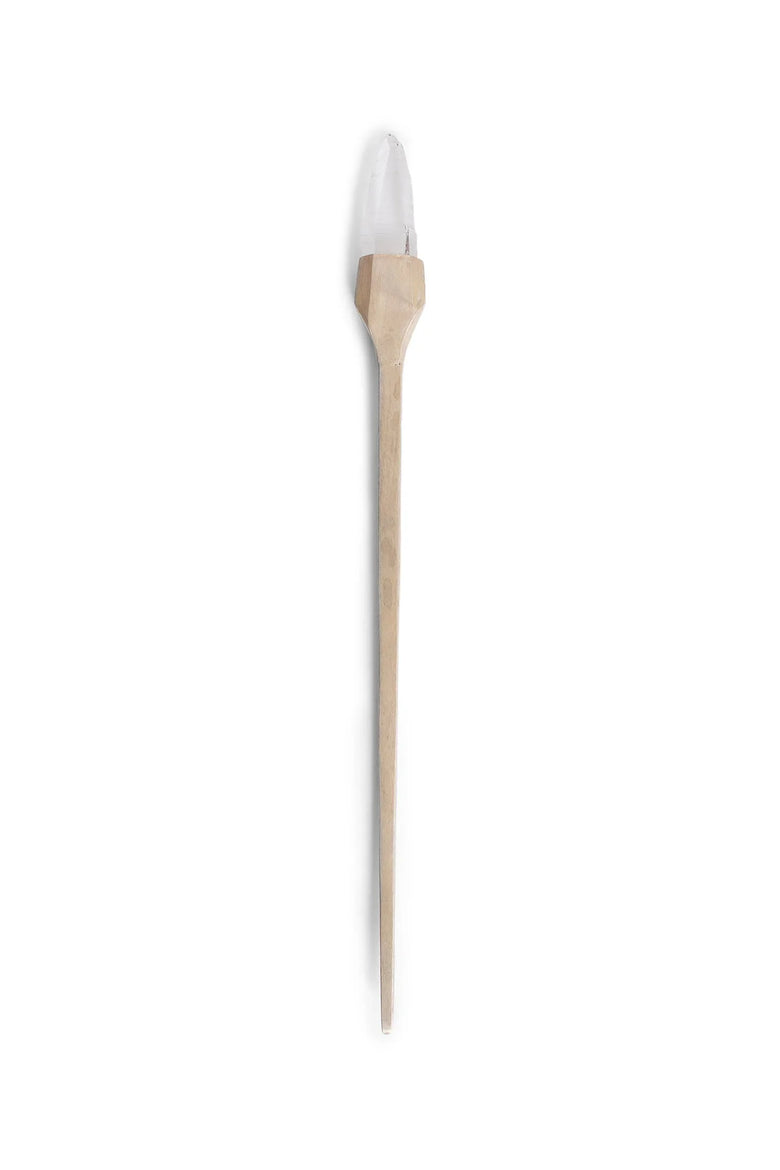 Chopsticks With Lemurian Quartz - Antonioli.eu