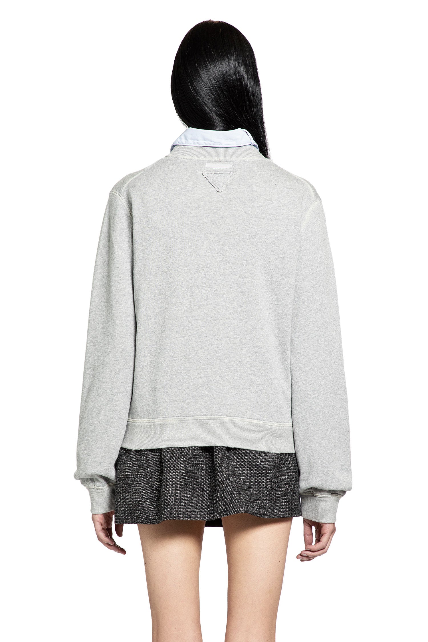 PRADA WOMAN GREY KNITWEAR - Antonioli.eu