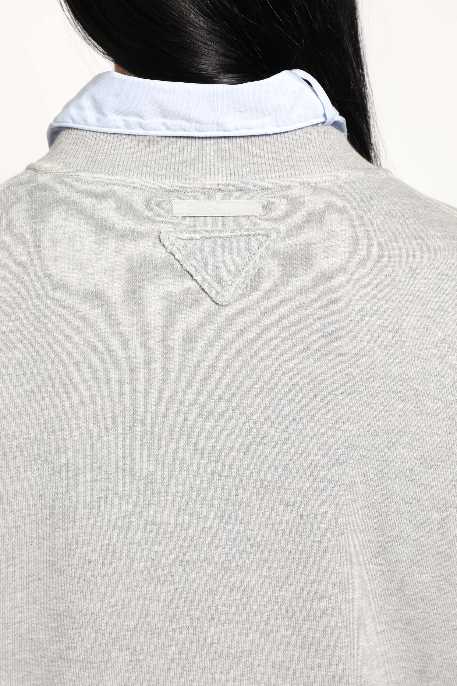 PRADA WOMAN GREY KNITWEAR - Antonioli.eu