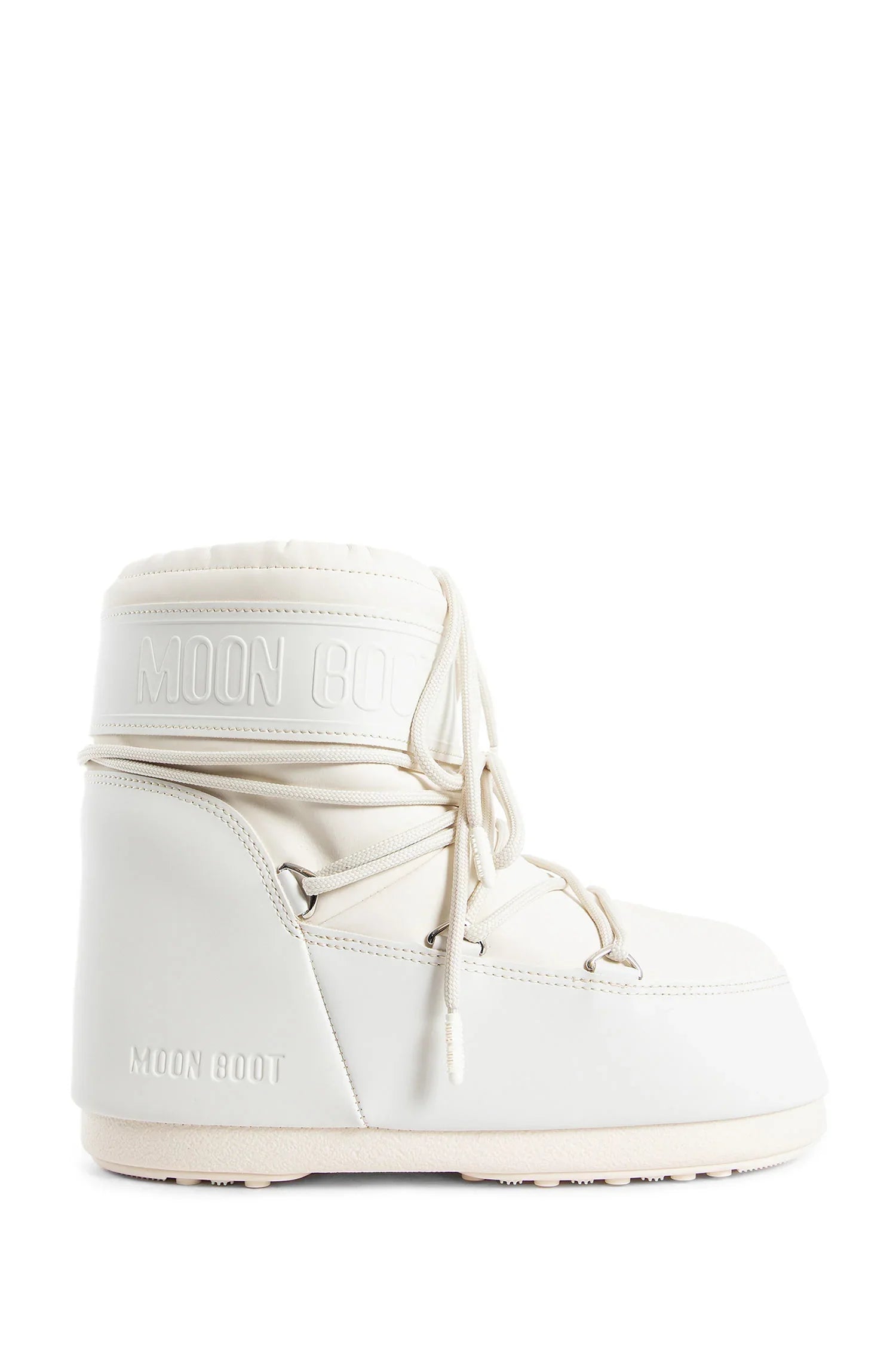 MOON BOOT UNISEX WHITE BOOTS - Antonioli.eu