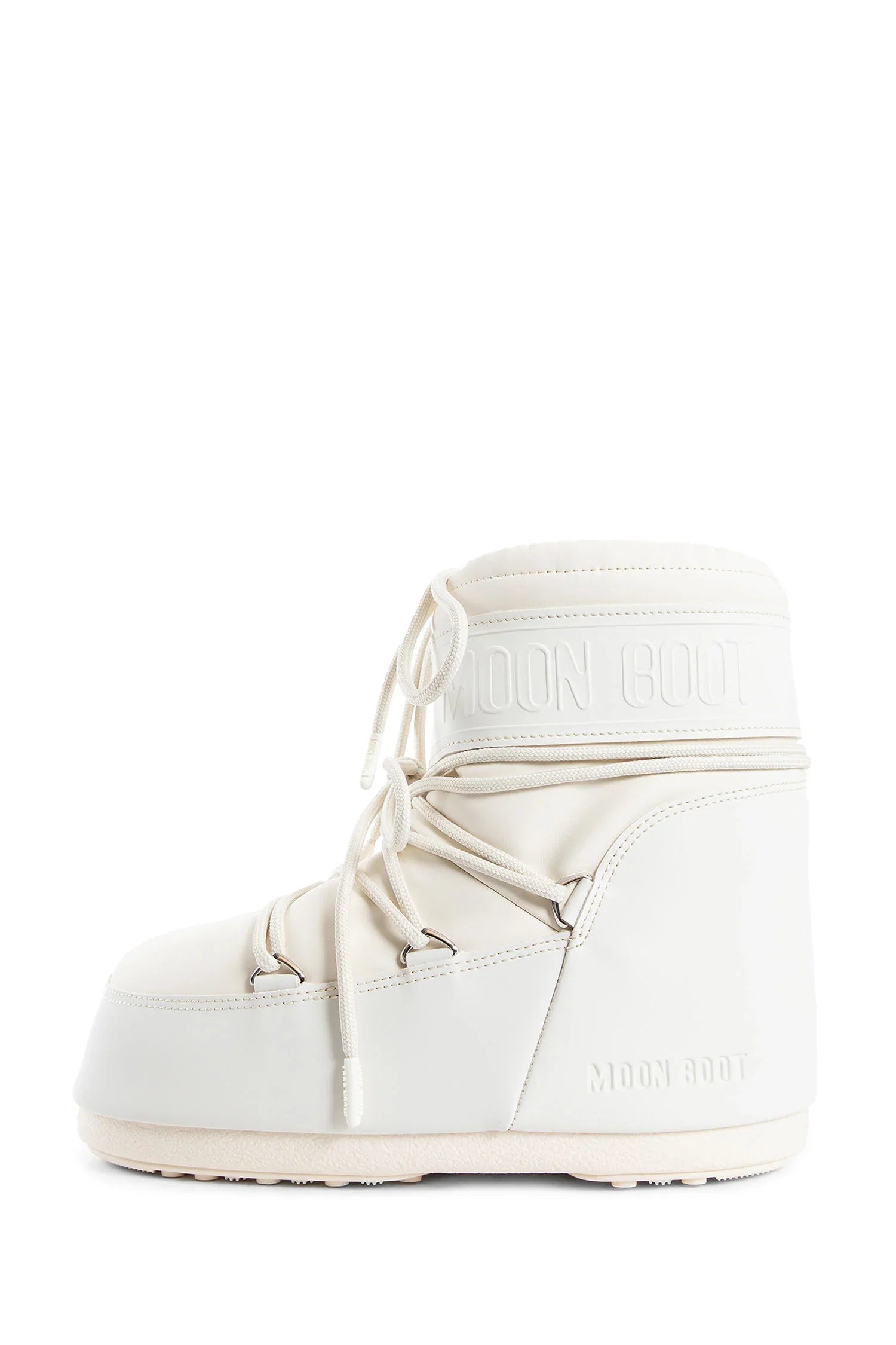 MOON BOOT UNISEX WHITE BOOTS - Antonioli.eu