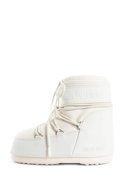 MOON BOOT UNISEX WHITE BOOTS - Antonioli.eu