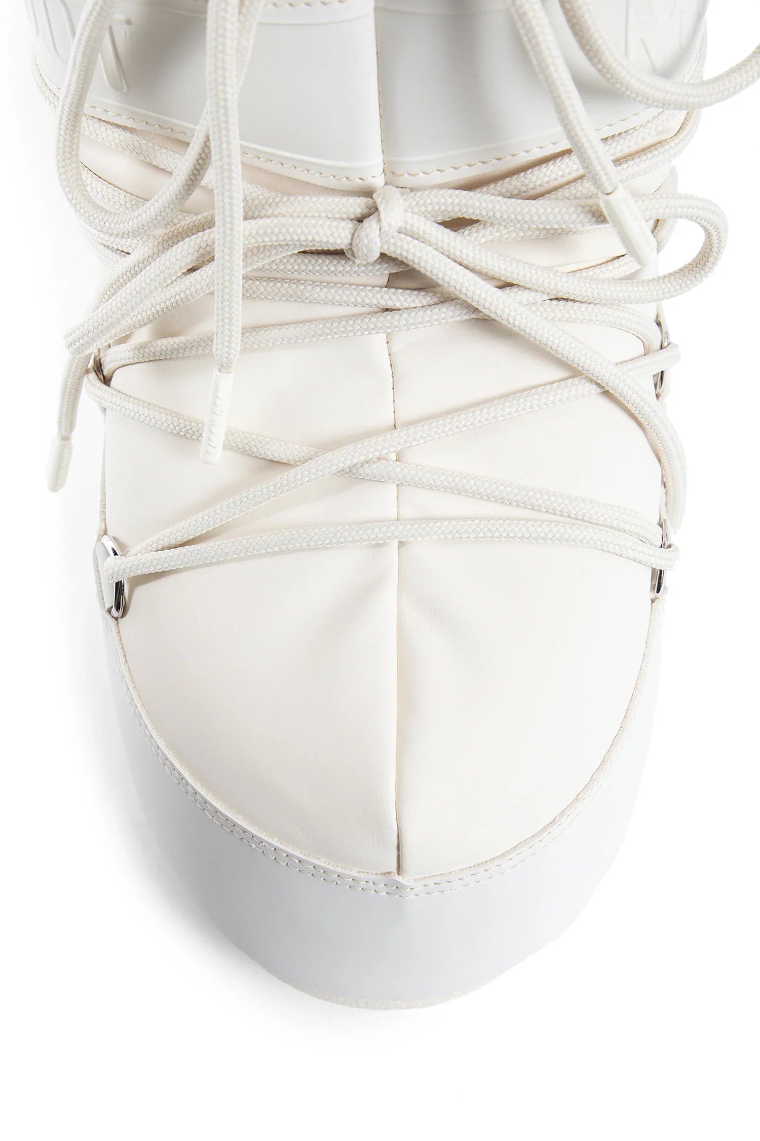 MOON BOOT UNISEX WHITE BOOTS - Antonioli.eu