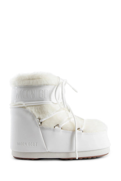 MOON BOOT UNISEX WHITE BOOTS - Antonioli.eu