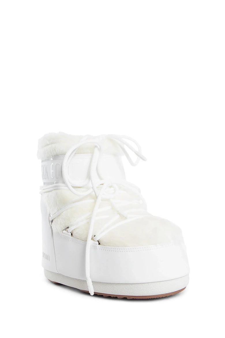 MOON BOOT UNISEX WHITE BOOTS - Antonioli.eu