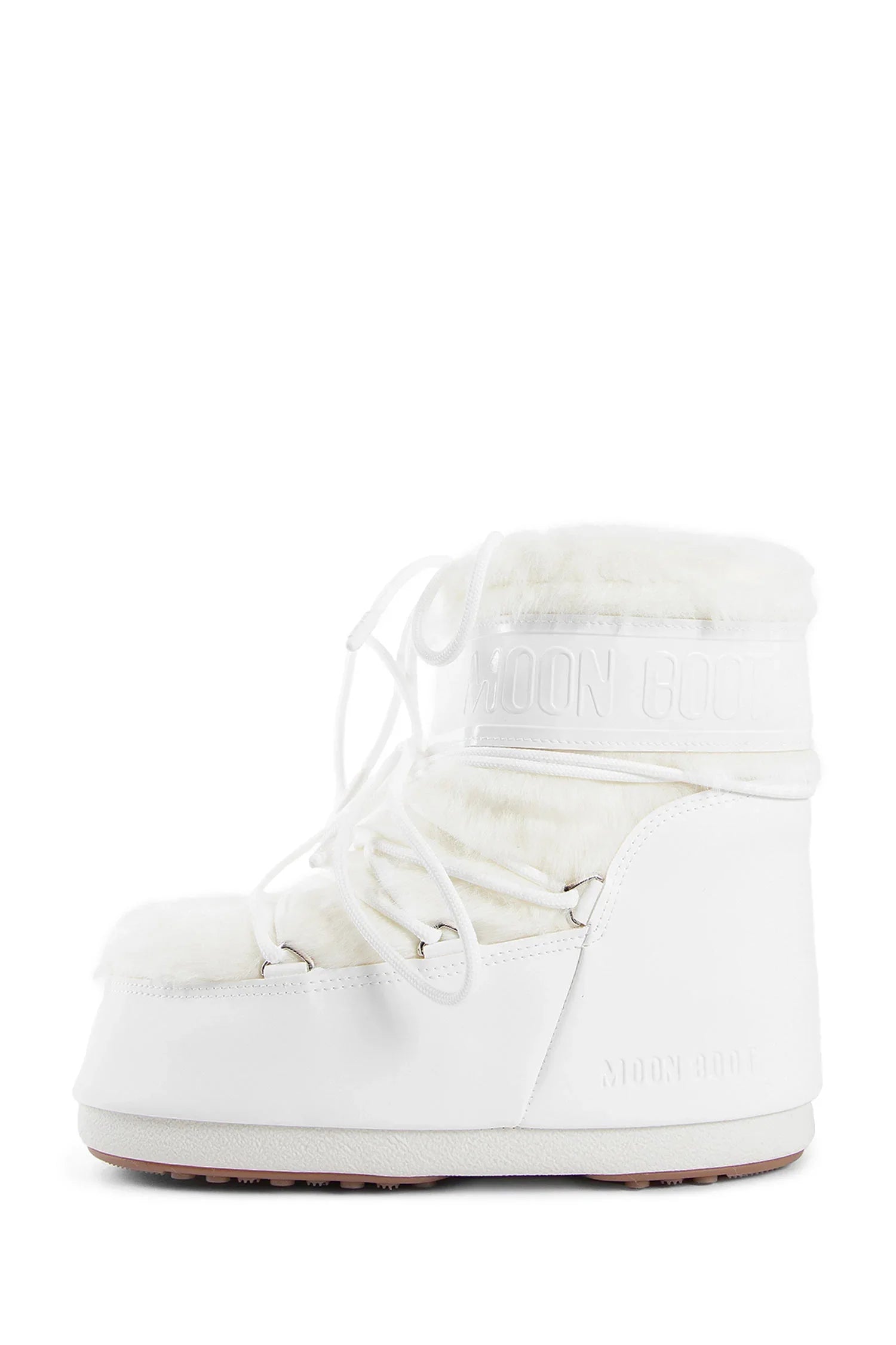 MOON BOOT UNISEX WHITE BOOTS - Antonioli.eu
