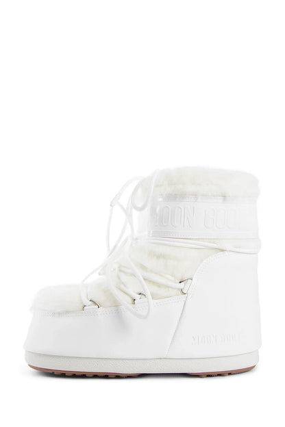 MOON BOOT UNISEX WHITE BOOTS - Antonioli.eu