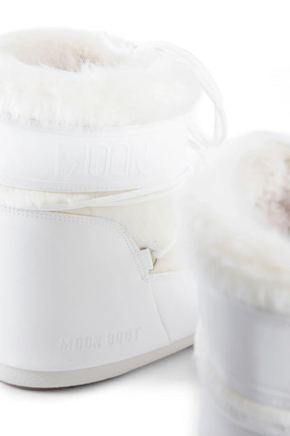 MOON BOOT UNISEX WHITE BOOTS - Antonioli.eu